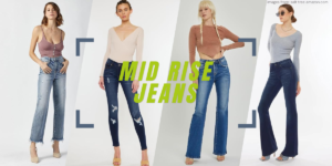 what are mid rise jeans