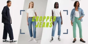 what are cropped jeans