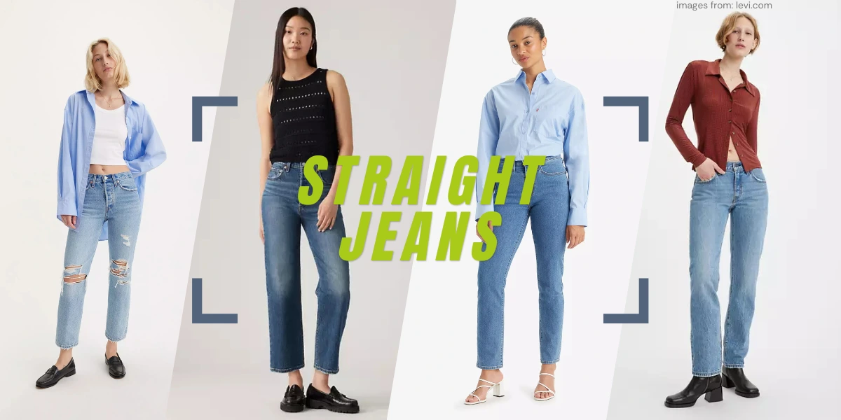 what are straight jeans